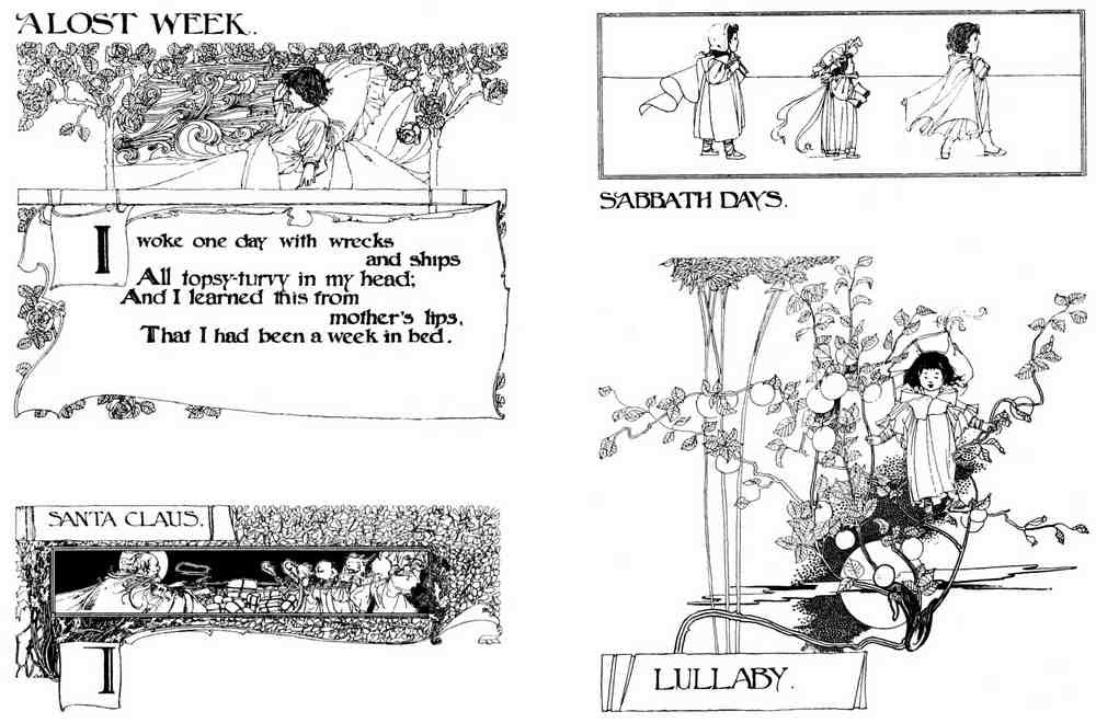Charles Robinson 4059 Vintage Illustration A4 Photo Print