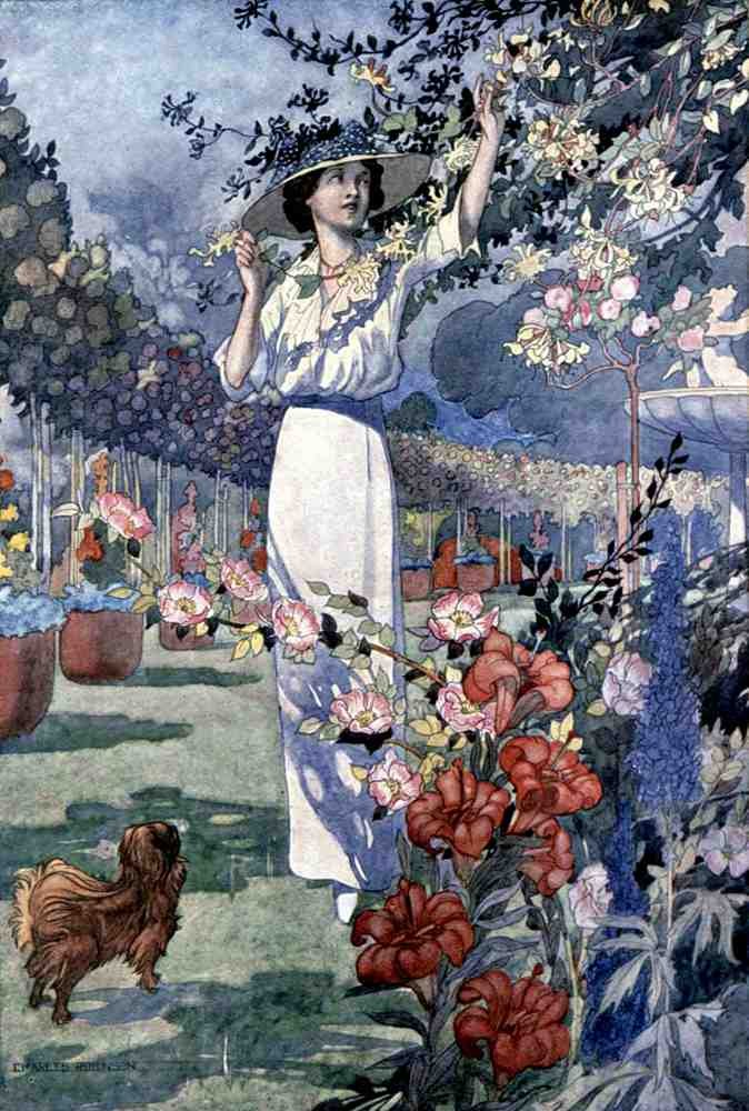 Charles Robinson 4065 Vintage Illustration A4 Photo Print