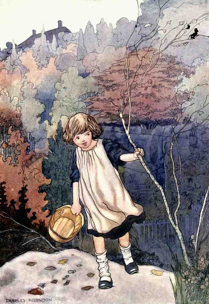 Charles Robinson 4067 Vintage Illustration A4 Photo Print