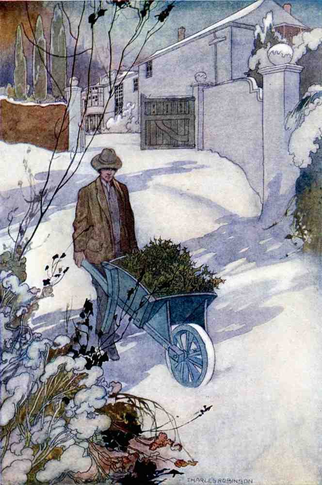 Charles Robinson 4072 Vintage Illustration A4 Photo Print