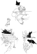 Charles Robinson 4087 Vintage Illustration A4 Photo Print