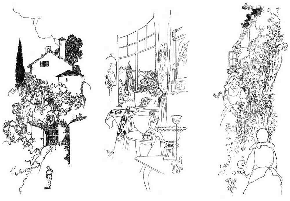 Charles Robinson 4095 Vintage Illustration A4 Photo Print