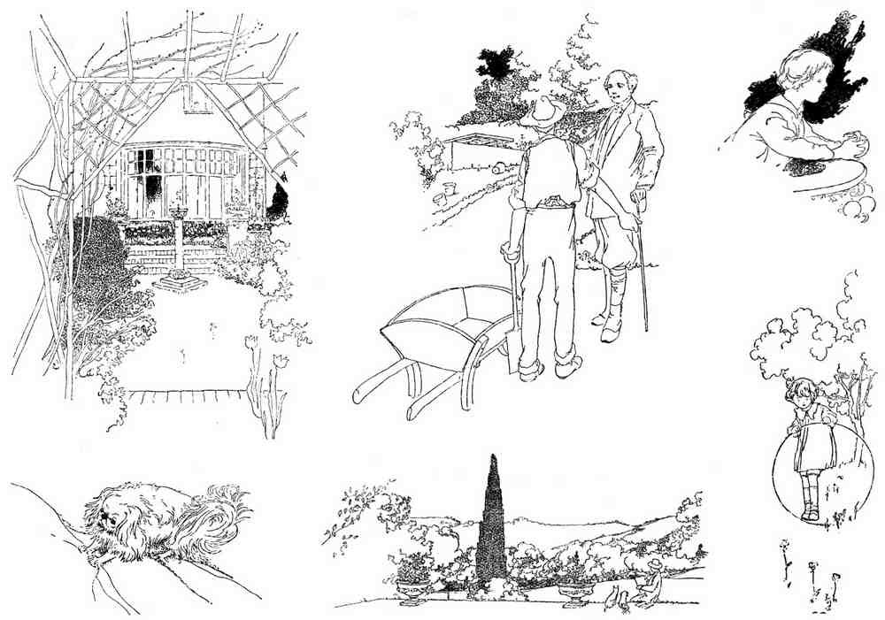 Charles Robinson 4098 Vintage Illustration A4 Photo Print