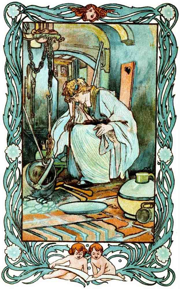 Charles Robinson 4102 Vintage Illustration A4 Photo Print