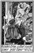 Charles Robinson 4104 Vintage Illustration A4 Photo Print