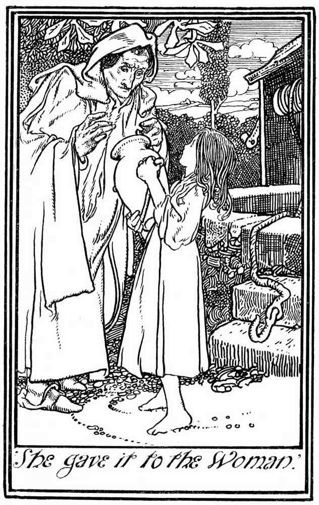 Charles Robinson 4107 Vintage Illustration A4 Photo Print