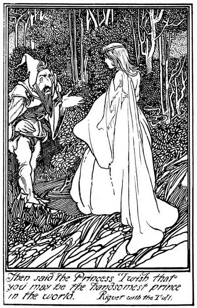 Charles Robinson 4109 Vintage Illustration A4 Photo Print
