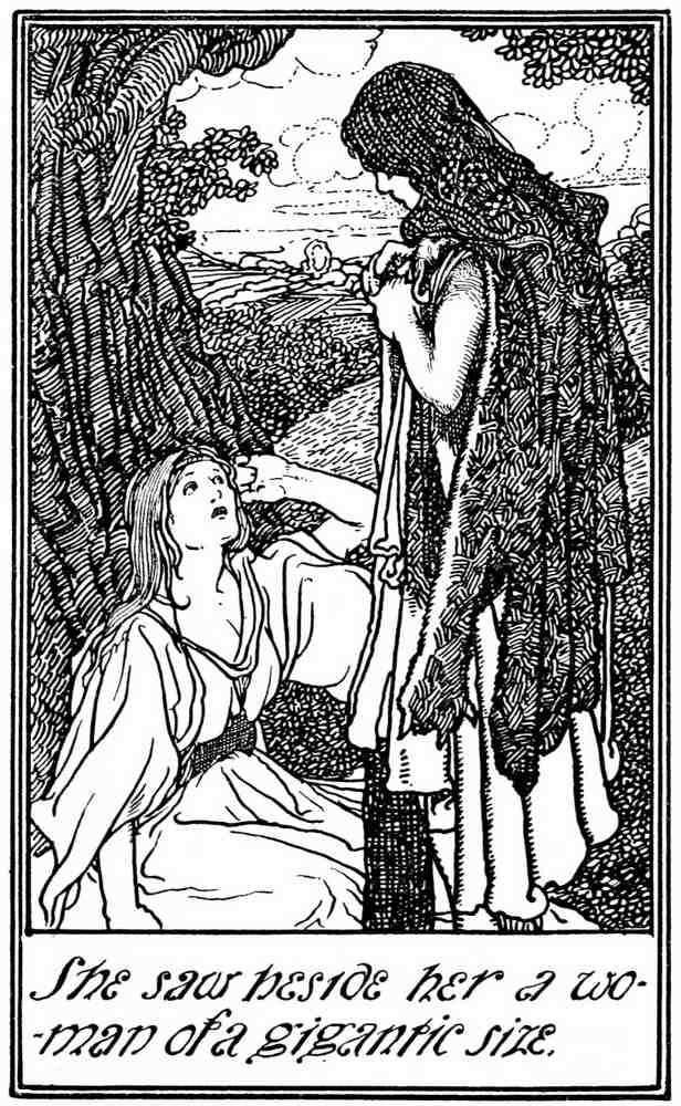 Charles Robinson 4112 Vintage Illustration A4 Photo Print