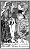Charles Robinson 4113 Vintage Illustration A4 Photo Print