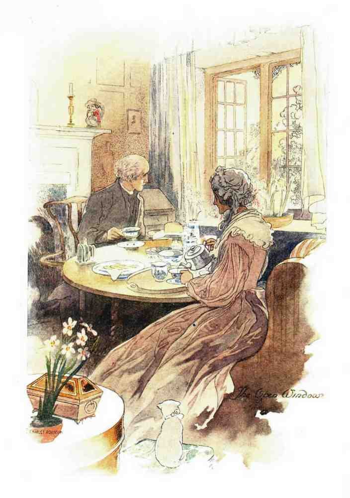 Charles Robinson 4130 Vintage Illustration A4 Photo Print