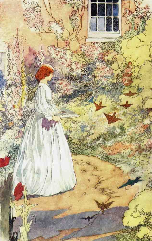 Charles Robinson 4132 Vintage Illustration A4 Photo Print