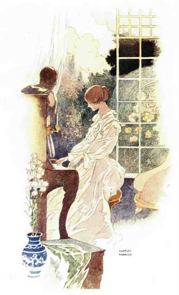 Charles Robinson 4133 Vintage Illustration A4 Photo Print