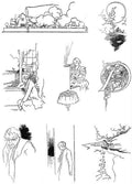 Charles Robinson 4151 Vintage Illustration A4 Photo Print