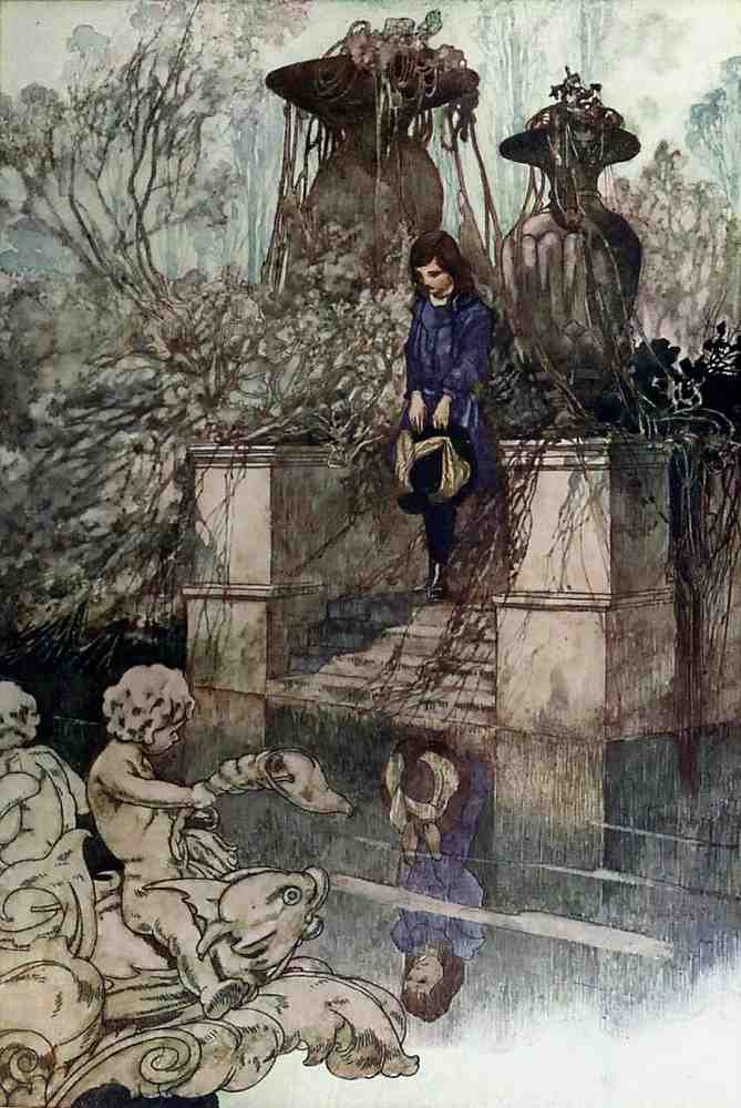 Charles Robinson 4157 Vintage Illustration A4 Photo Print