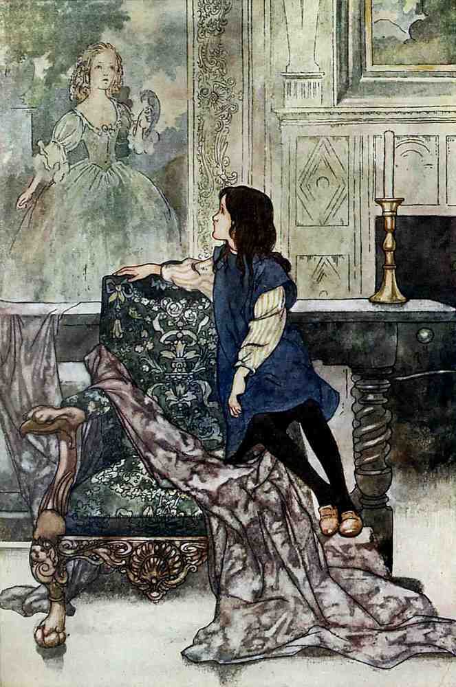 Charles Robinson 4158 Vintage Illustration A4 Photo Print