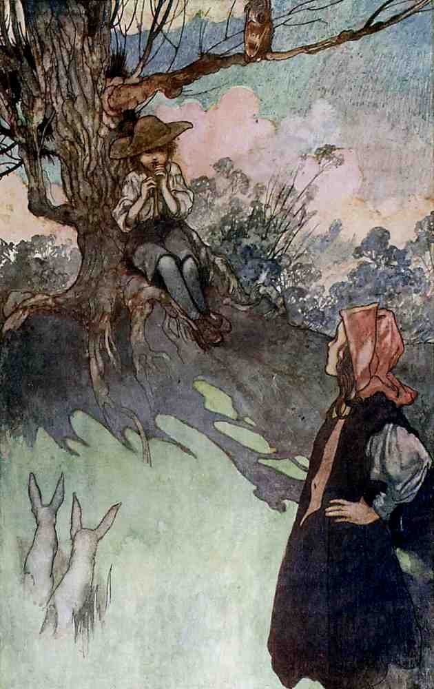 Charles Robinson 4159 Vintage Illustration A4 Photo Print
