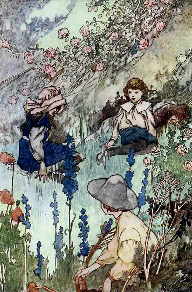 Charles Robinson 4161 Vintage Illustration A4 Photo Print
