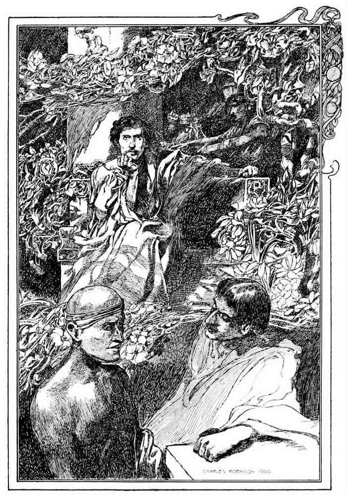Charles Robinson 4168 Vintage Illustration A4 Photo Print
