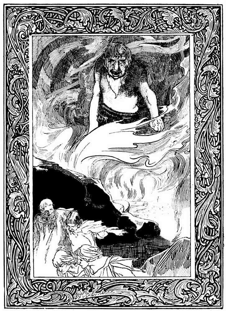 Charles Robinson 4174 Vintage Illustration A4 Photo Print