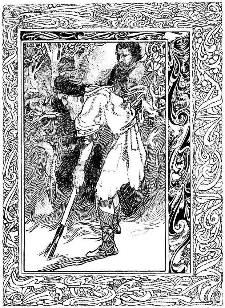 Charles Robinson 4180 Vintage Illustration A4 Photo Print