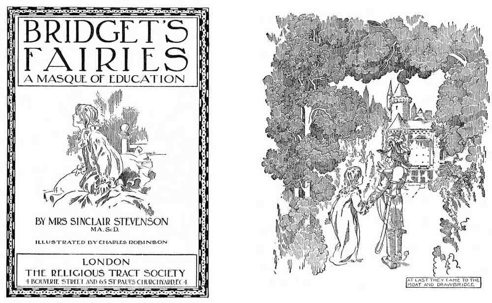 Charles Robinson 4189 Vintage Illustration A4 Photo Print