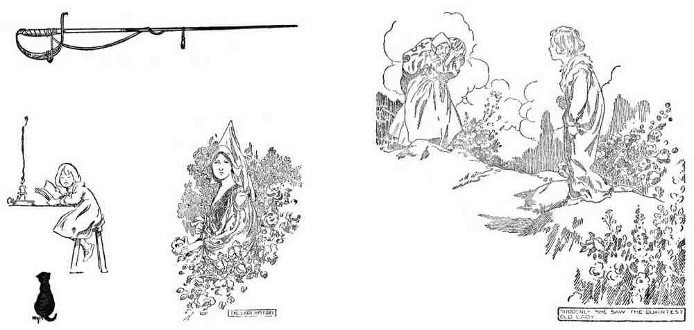 Charles Robinson 4192 Vintage Illustration A4 Photo Print