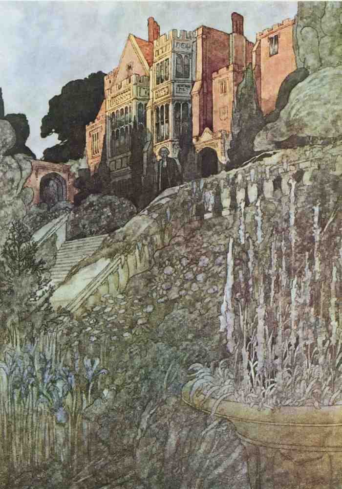 Charles Robinson 4205 Vintage Illustration A4 Photo Print