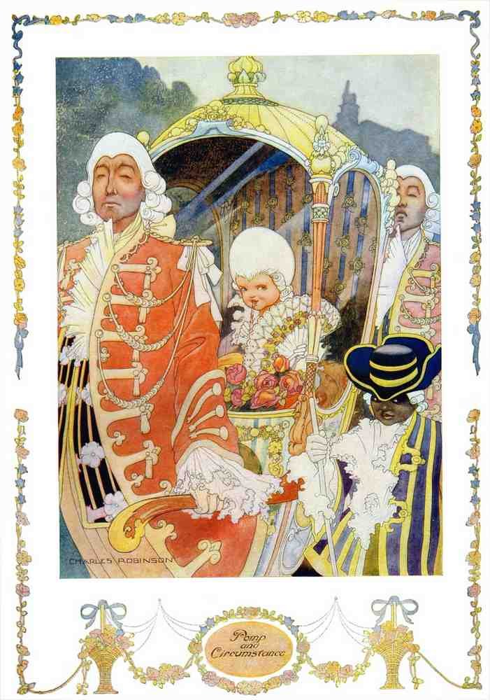 Charles Robinson 4210 Vintage Illustration A4 Photo Print