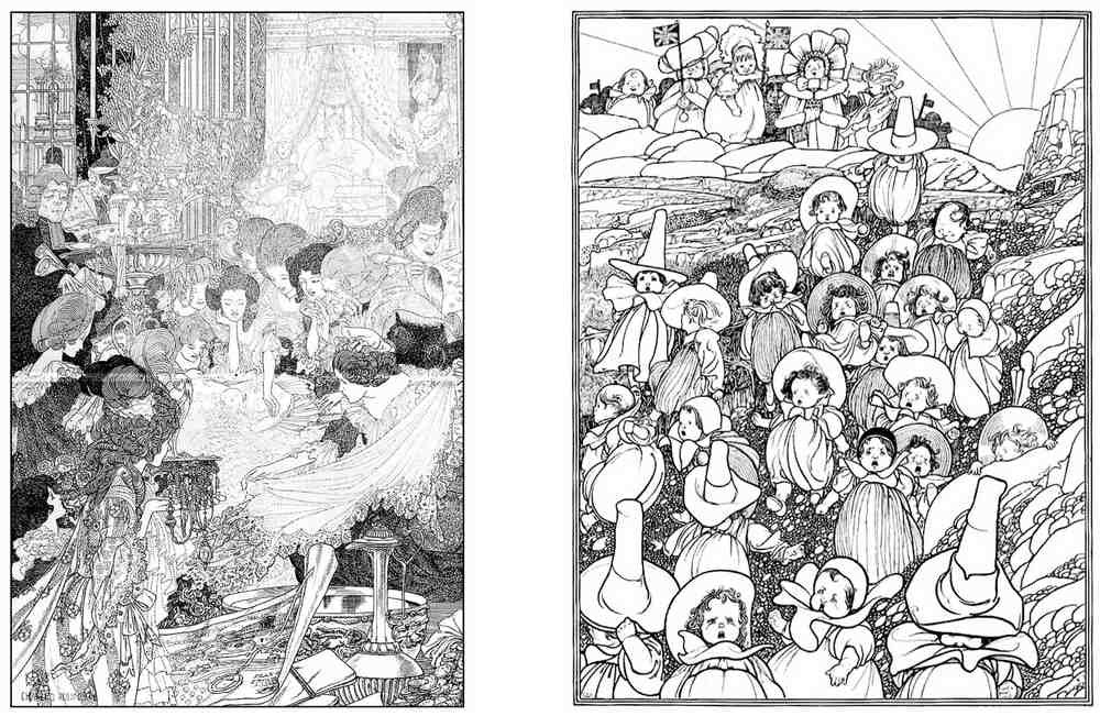 Charles Robinson 4217 Vintage Illustration A4 Photo Print