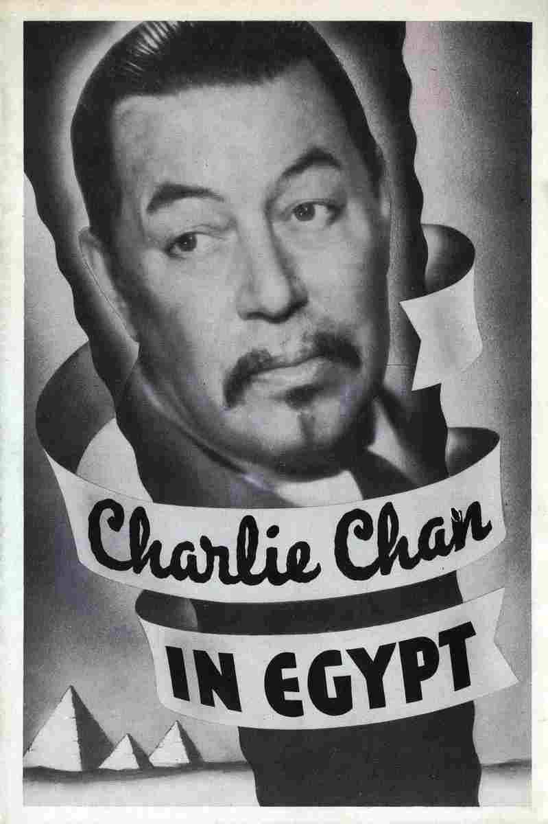 Charlie Chan in Egypt 03  film star poster A4 Photo Print