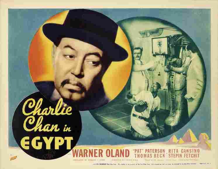 Charlie Chan in Egypt 04  film star poster A4 Photo Print