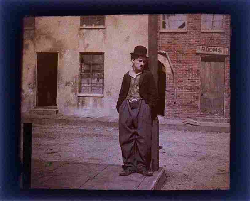 Charlie Chaplin Autochrome 1 film star poster A4 Photo Print