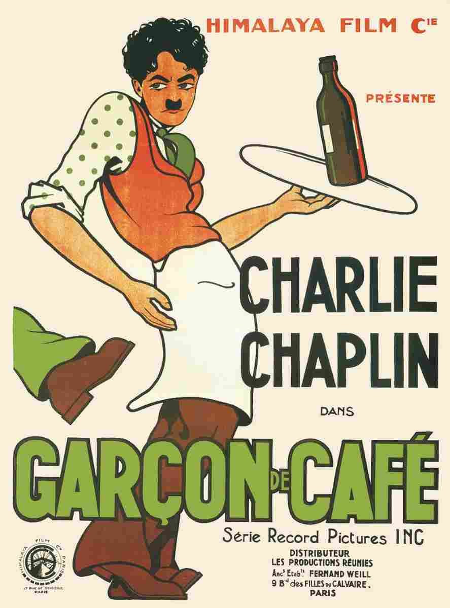 Charlie Chaplin Poster 01  film star poster A4 Photo Print