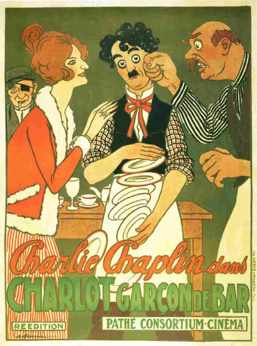 Charlie Chaplin Poster 02  film star poster A4 Photo Print