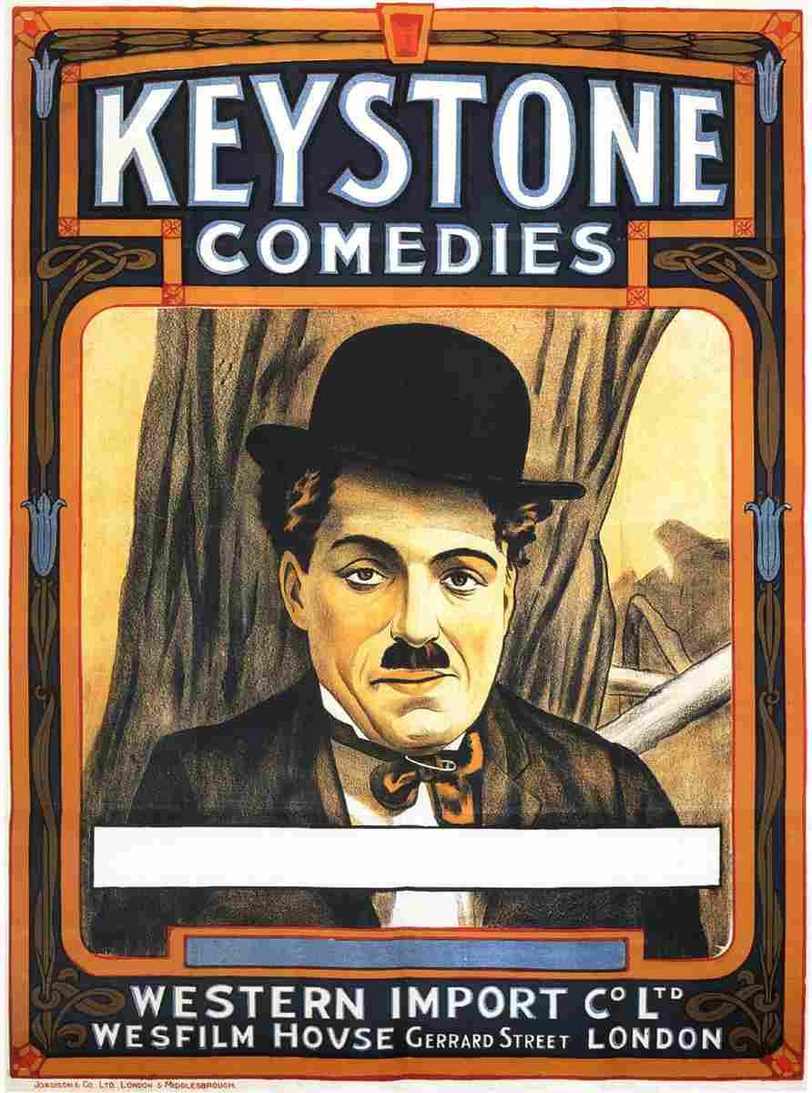 Charlie Chaplin Poster 03  film star poster A4 Photo Print