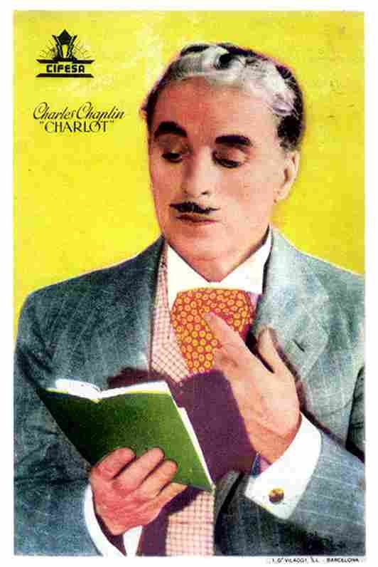 Charlie Chaplin Poster 04  film star poster A4 Photo Print