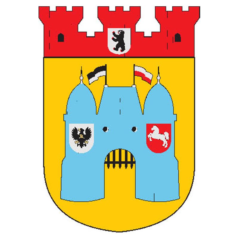 Charlottenburg Dist Coat Of Arms N3851 A4 Photo Print