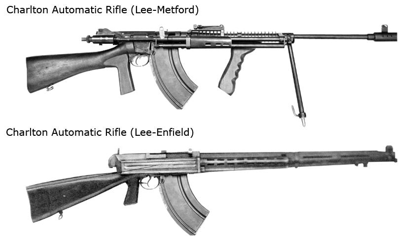 Charlton Automatic Rifle Military A4 Photo Print