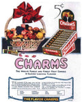 Charms Fruit Basket Vintage Retro Advert Poster A4 Photo Print