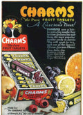 Charms Fruit Tablets Vintage Retro Advert Poster A4 Photo Print