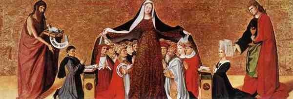 Charonton Enguerrand The Virgin Of Mercy A4 Photo Print