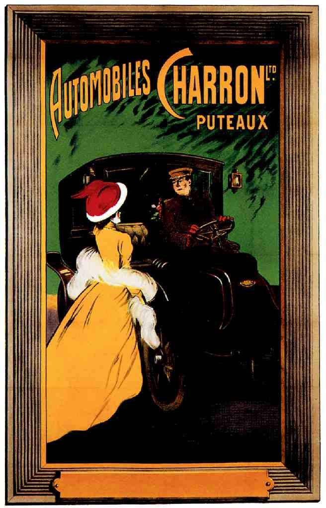 Charron Vintage A4 Photo Print
