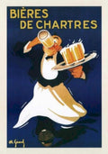 Chartreuse Beers Waiter Vintage Retro Advert Ads A4 Photo Print