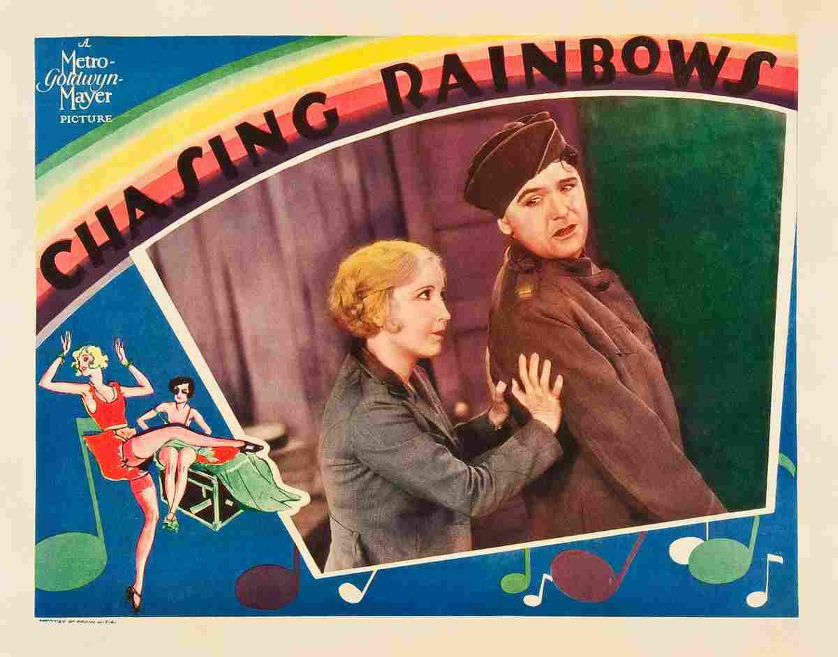 Chasing Rainbows 1930 02  film star poster A4 Photo Print