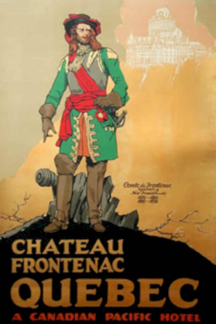 Chateau Frontenac Quebec Vintage Retro Advert Poster A4 Photo Print