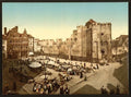 Chateau des Comtes Ghent Vintage A4 Photo Print