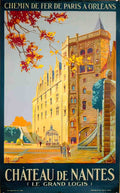 ChateauNantes Advert A4 Photo Print