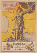Chavannaz B Print 1918 Emprunt de la Liberation A4 Photo Print
