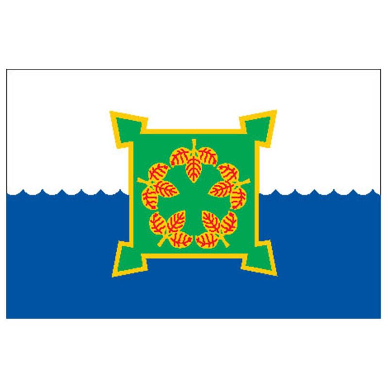 Chebarkul City Flag N2494 A4 Photo Print