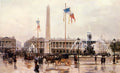 Checa Y Sanz Ulpiano A View Of The Place De La Concorde Art A4 Photo Print